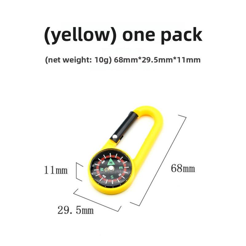 Load image into Gallery viewer, Outdoor Carabiner Compass
