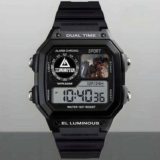 Digital Sports Watch with Alarm Calendar