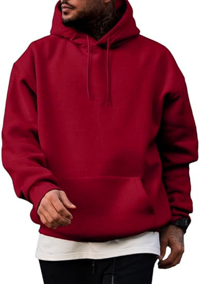 Load image into Gallery viewer, Men's Cotton-Blend Pullover Hoodie
