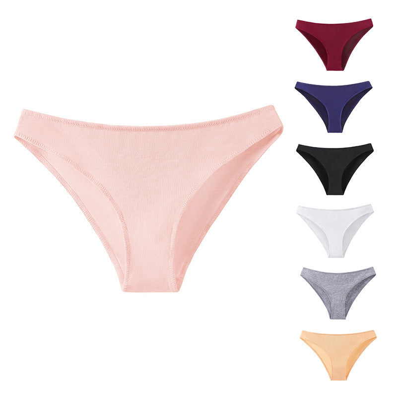 Load image into Gallery viewer, Women's Cotton Low Waist Breathable Underwear
