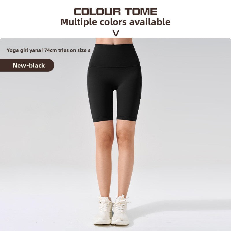 Load image into Gallery viewer, High Waist Yoga Fitness Shorts
