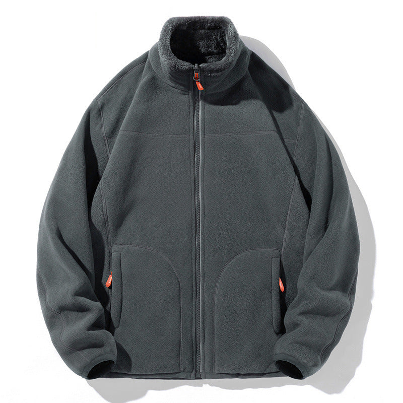 Load image into Gallery viewer, Reversible Fleece Jacket
