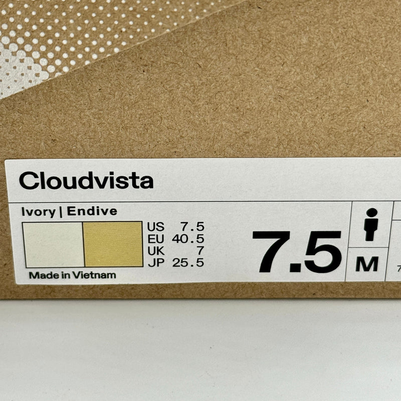 Load image into Gallery viewer, On Running Cloudvista Running Shoes Ivory Endive yellow green men’s trail
