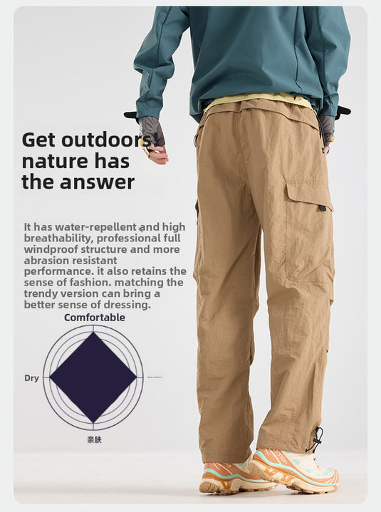 Outdoor Softshell Windproof Sports Pants