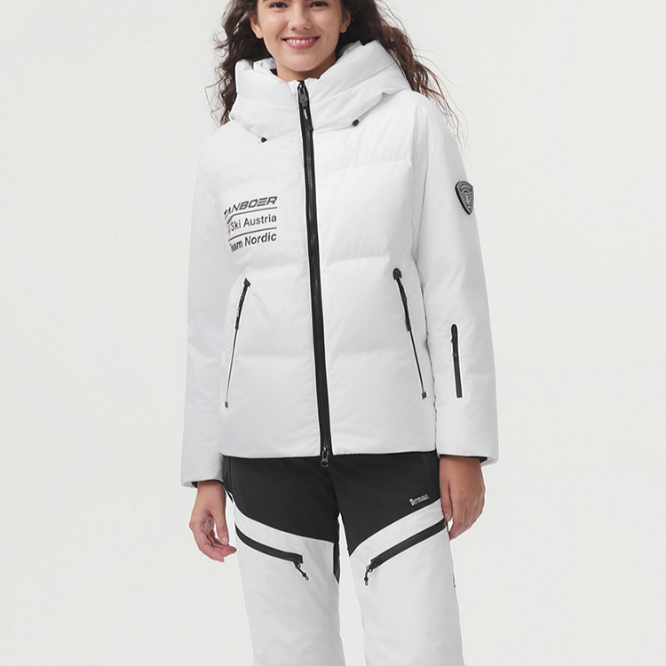 Load image into Gallery viewer, Thickened Goose Down Hooded Jacket
