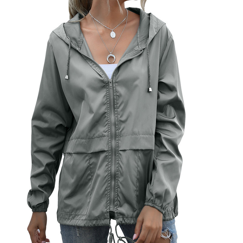 Load image into Gallery viewer, Lightweight Zipper Hoodie Jacket
