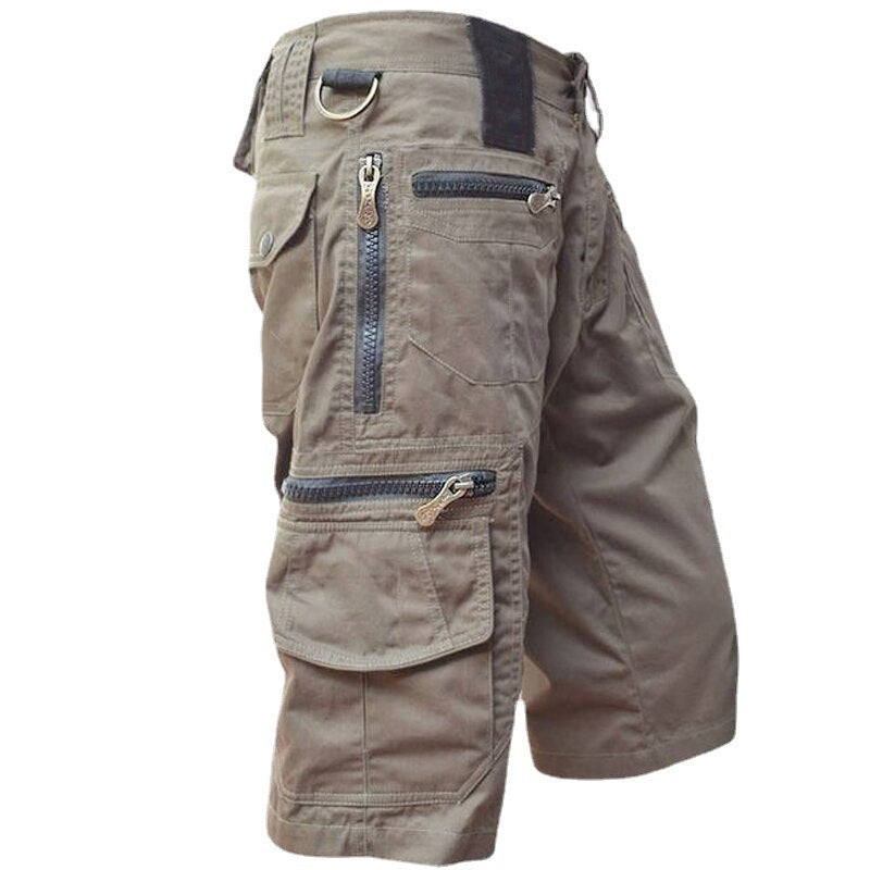 Load image into Gallery viewer, Men's Cropped Cotton Casual Pants

