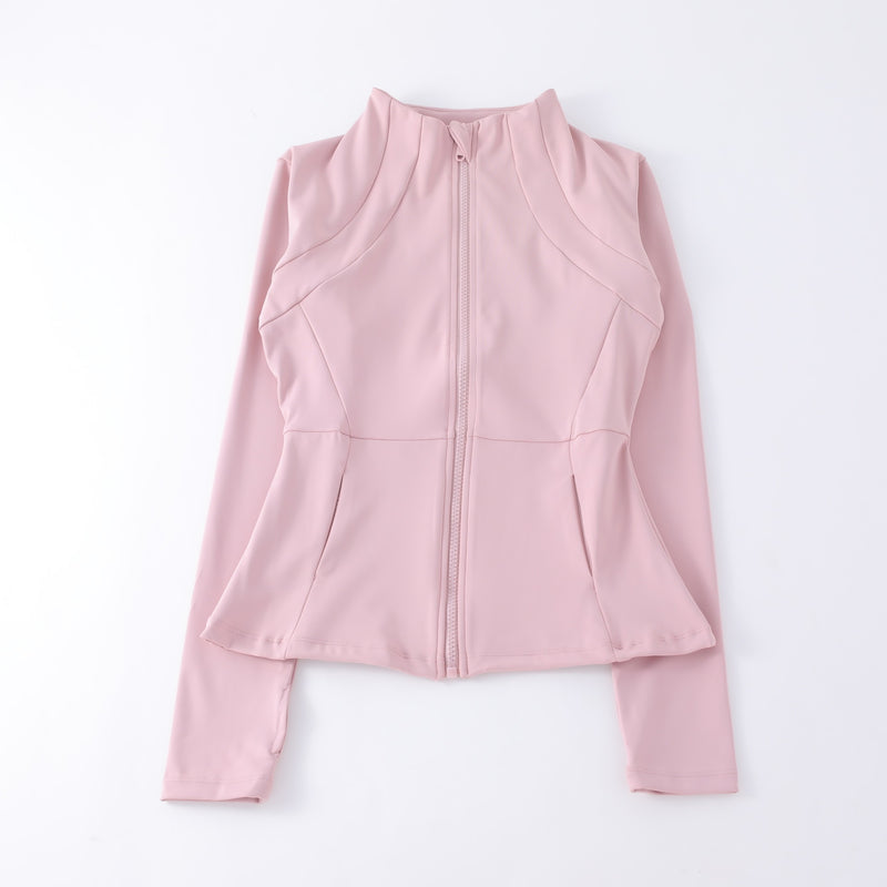 Load image into Gallery viewer, Women's Fitness Zipper Jacket Long Sleeve Sun Protection

