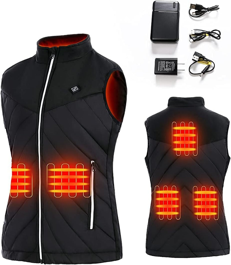 Load image into Gallery viewer, Heated Vest for Women USB Charging Heating Clothing with Battery Pack Included 
