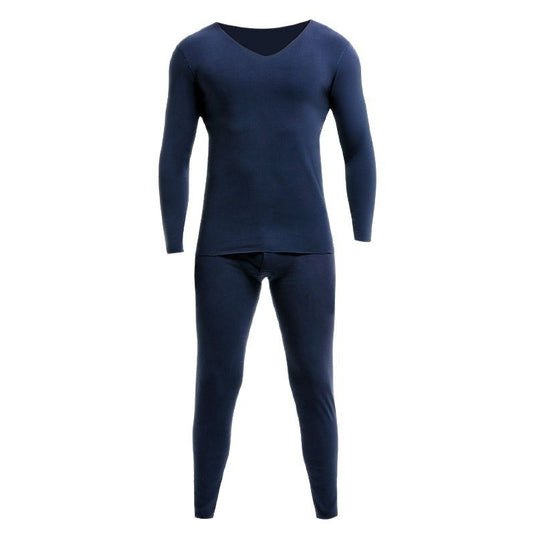 Mens Fleece Lined Thermal Underwear Set