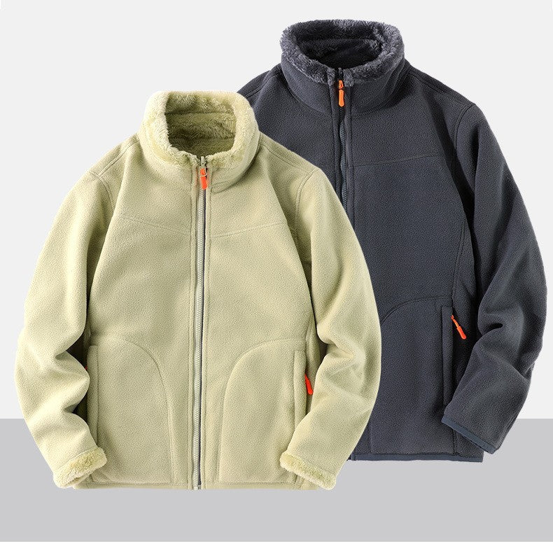 Load image into Gallery viewer, Reversible Fleece Jacket
