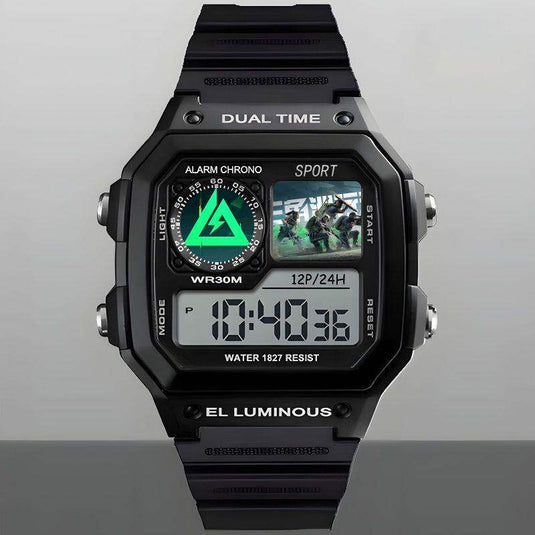 Digital Sports Watch with Alarm Calendar