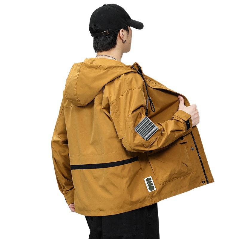 Load image into Gallery viewer, Hooded Waterproof Jacket
