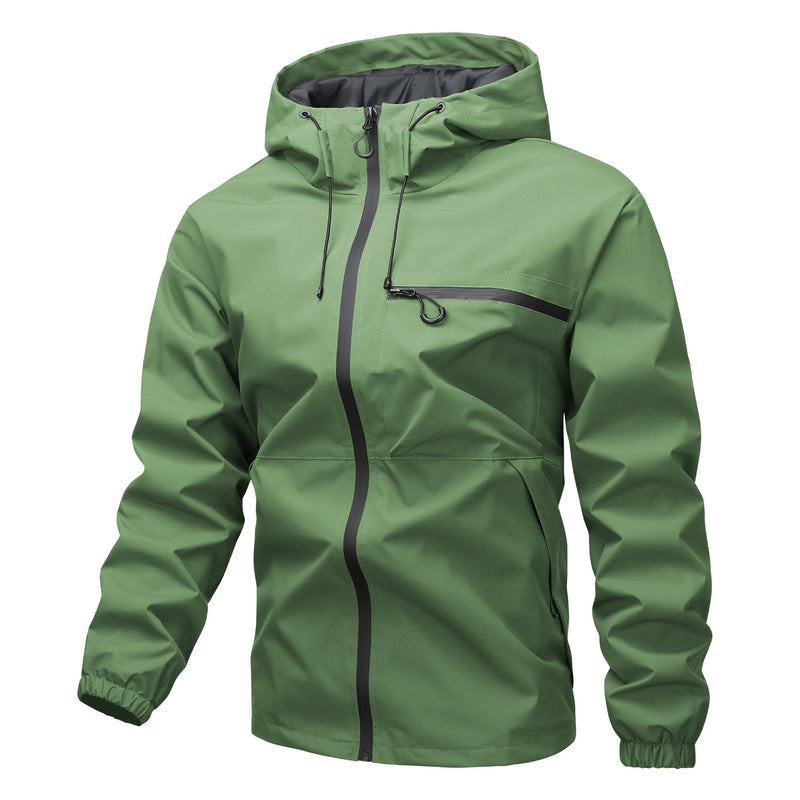 Load image into Gallery viewer, Water-Resistant Hooded Jacket
