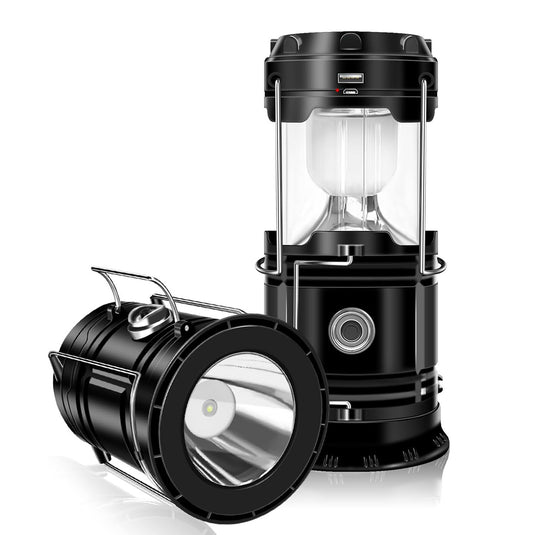 Portable Solar USB Camping Lantern Light