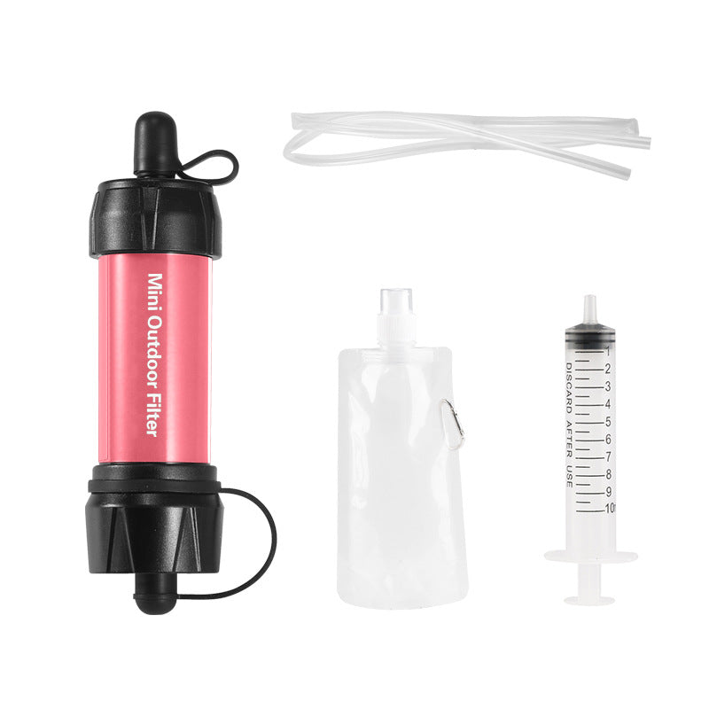 Load image into Gallery viewer, Portable Outdoor Water Filter Purifier Straw
