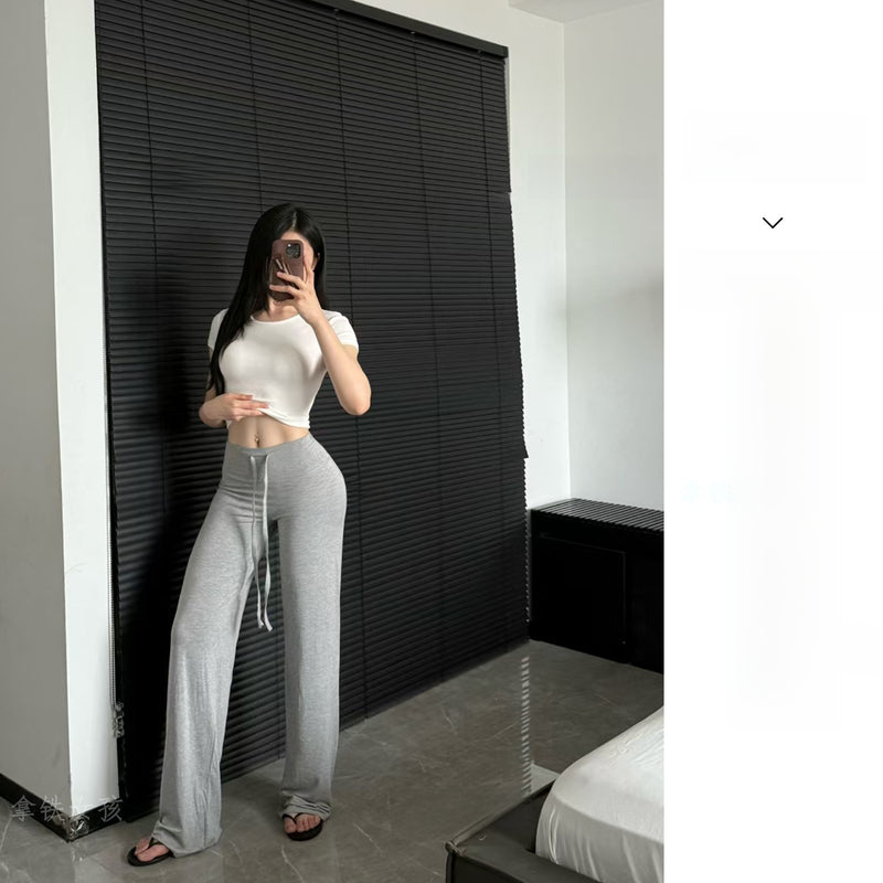 Load image into Gallery viewer, Womens High Waisted Wide Leg Yoga Pants Modal Fitness Pants
