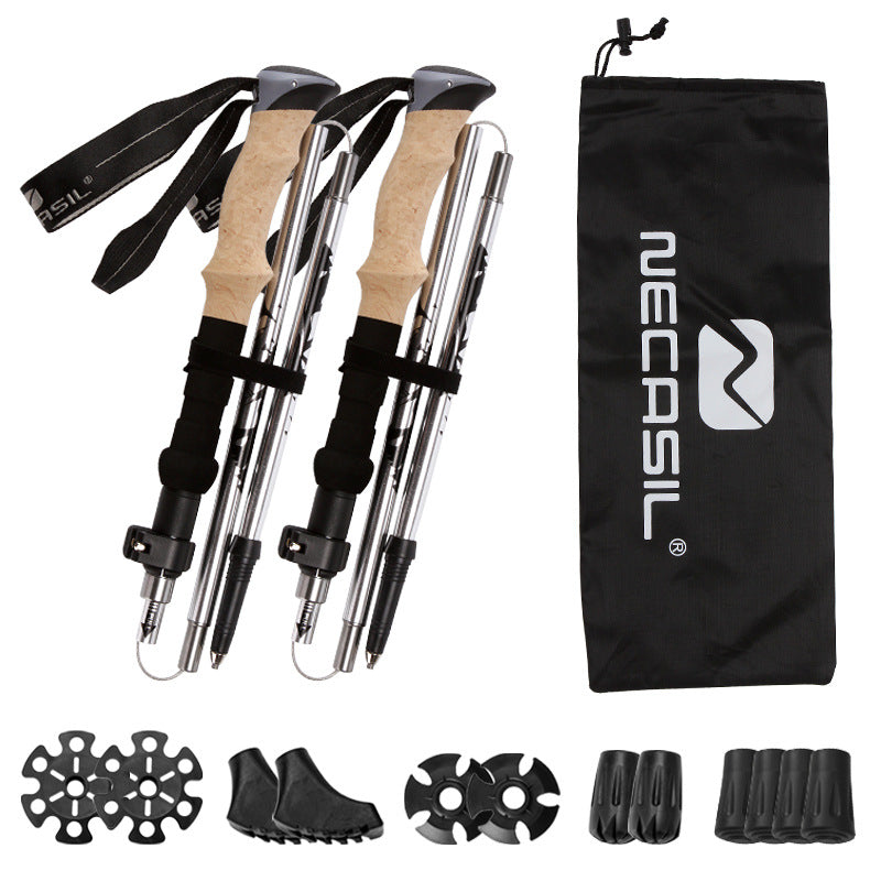 Load image into Gallery viewer, Ultra-light Telescopic Folding Trekking Poles
