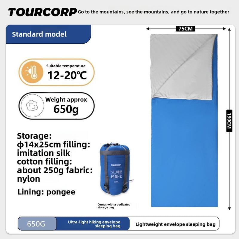 Load image into Gallery viewer, Ultra-Light Summer Sleeping Bag for Outdoor Camping
