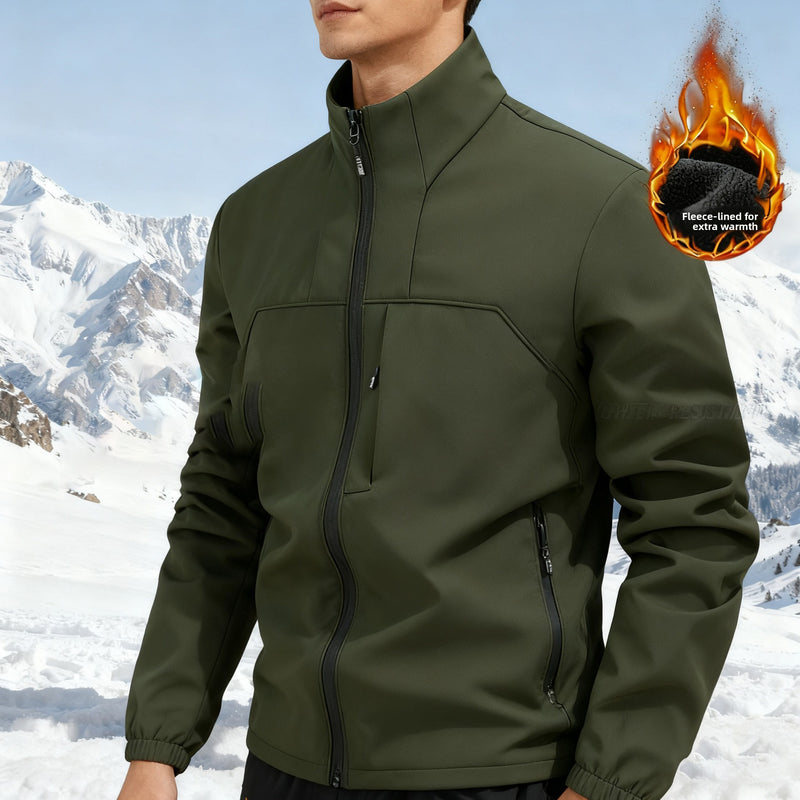 Load image into Gallery viewer, Men's Graphene Softshell Fleece Jacket
