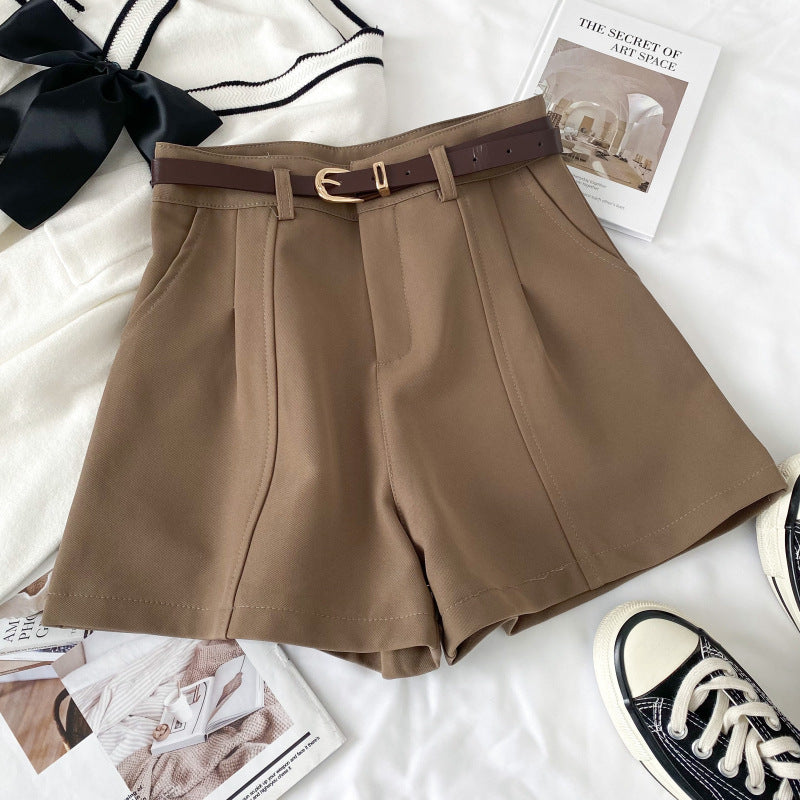 Load image into Gallery viewer, Womens High Waist Wide Leg Shorts
