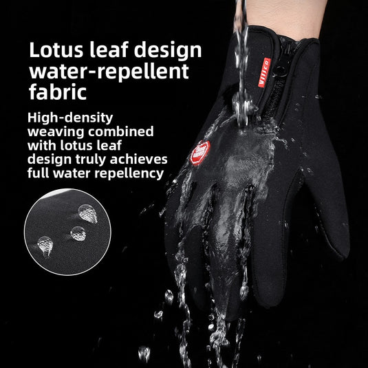 Thick and warm fleece gloves for Outdoor Activities