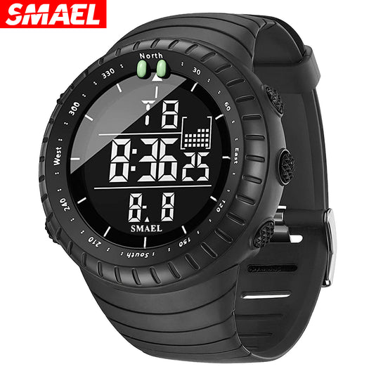 Multifunctional Digital Sports Watch with Luminous Display