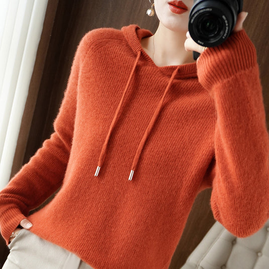 Knitted Hoodie