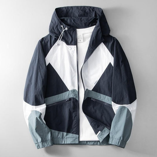 Hooded sun protection jacket