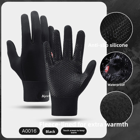 Thick and warm fleece gloves for Outdoor Activities