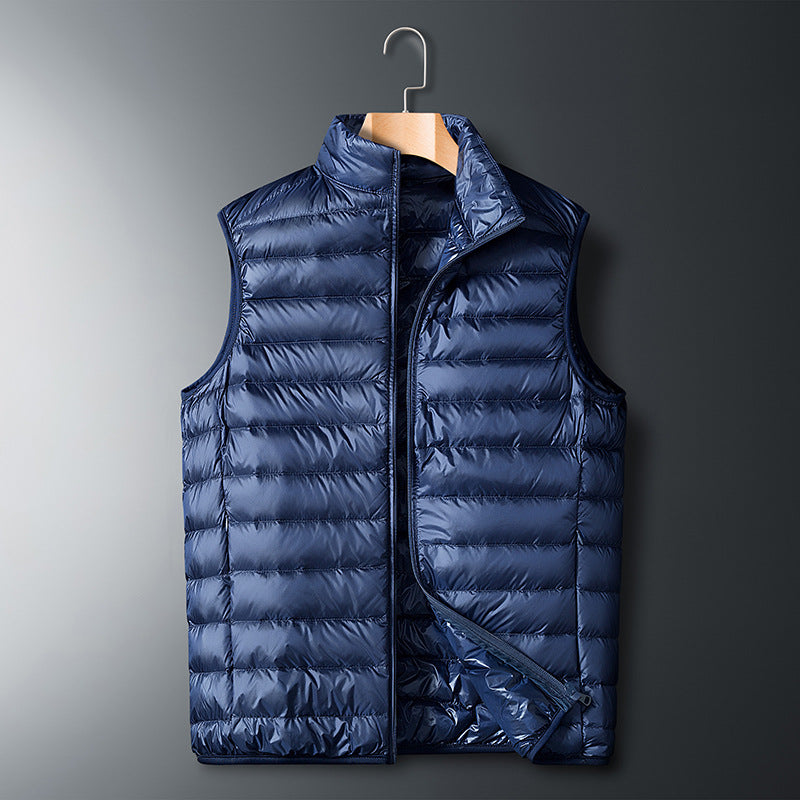 Load image into Gallery viewer, Lightweight White Duck Down Jacket
