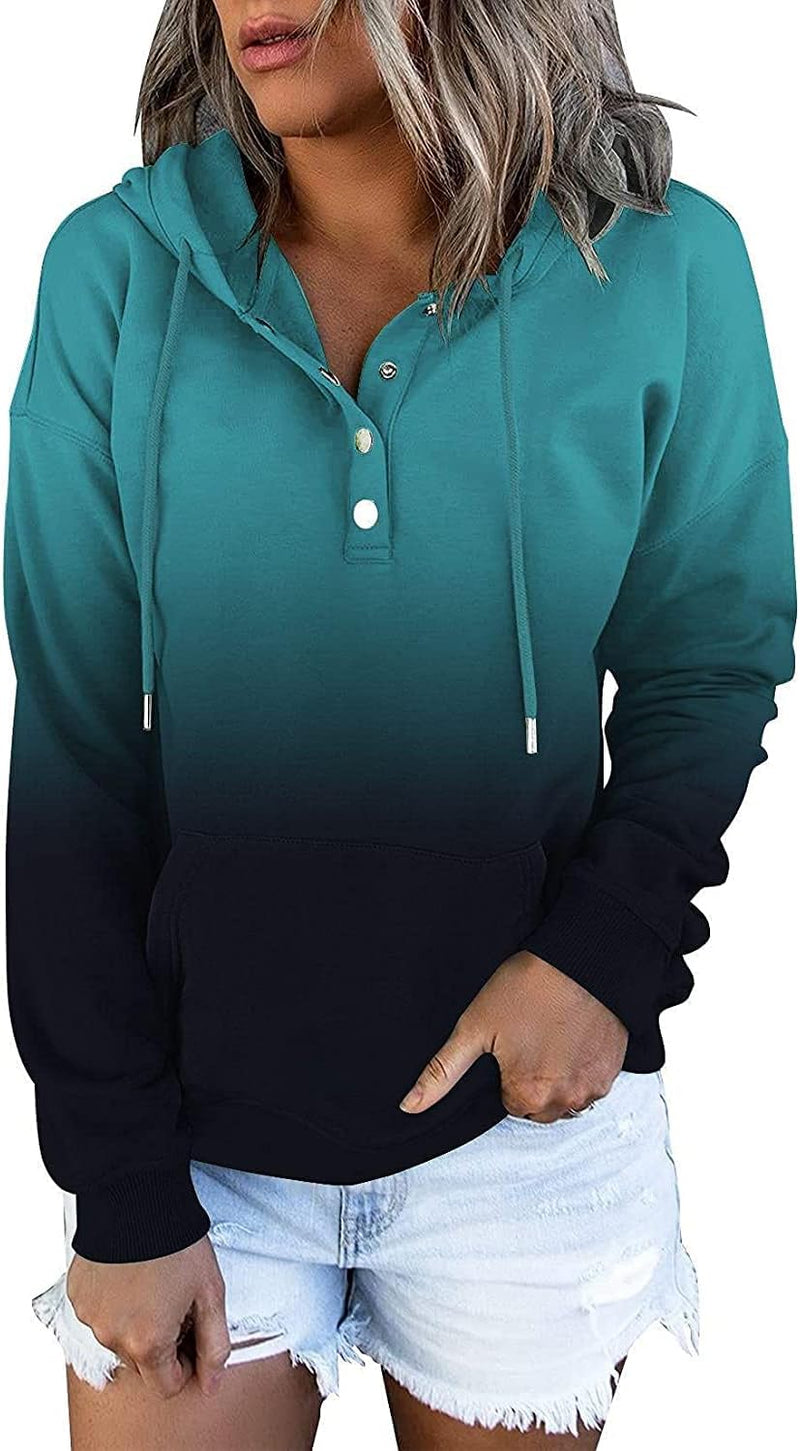 Load image into Gallery viewer, Womens Hoodies Sweatshirts with Kangaroo Pockets
