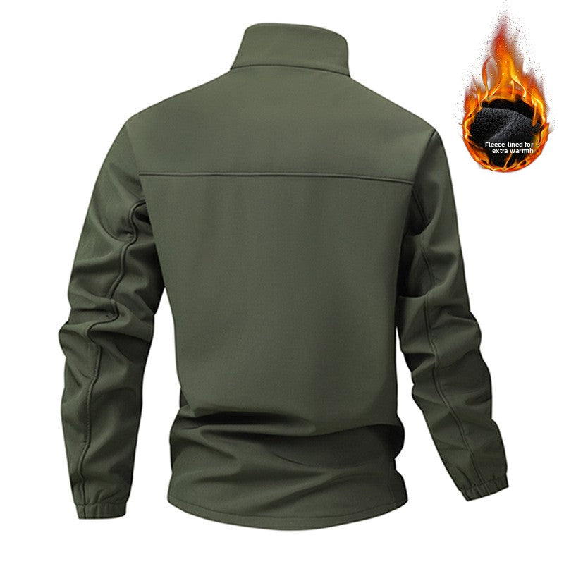 Load image into Gallery viewer, Men's Graphene Softshell Fleece Jacket
