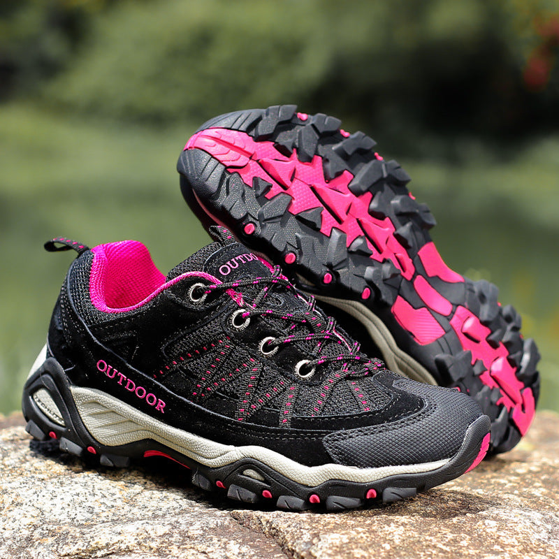 Load image into Gallery viewer, Genuine Leather Outdoor Hiking Shoes
