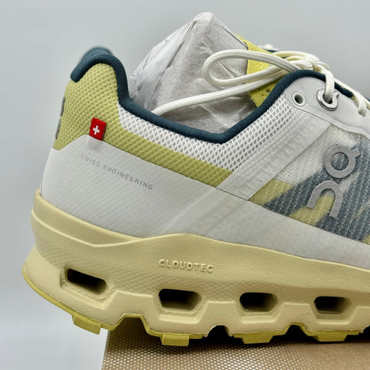 On Running Cloudvista Running Shoes Ivory Endive yellow green men’s trail