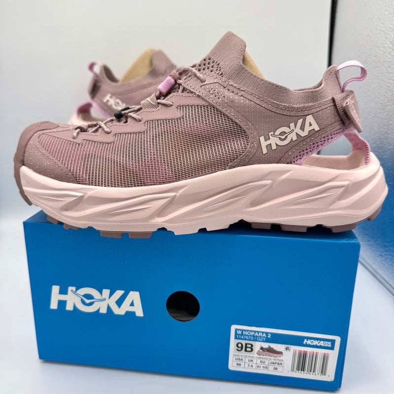 Load image into Gallery viewer, Hoka Hopara 2 Women’s Hiking Shoes in Quartzite / Cosmic Pearl
