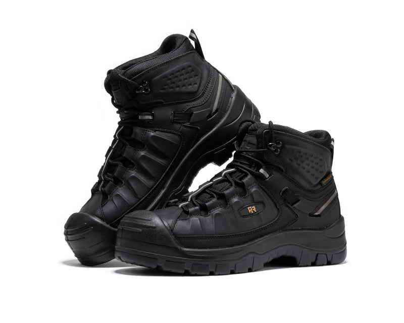 Load image into Gallery viewer, ROCKROOSTER Woodland Brown 6 inch Composite Toe Waterproof Leather Work Boots AK661
