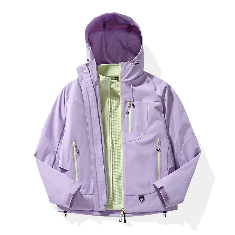 Load image into Gallery viewer, Three-in-One Windproof Waterproof Jacket
