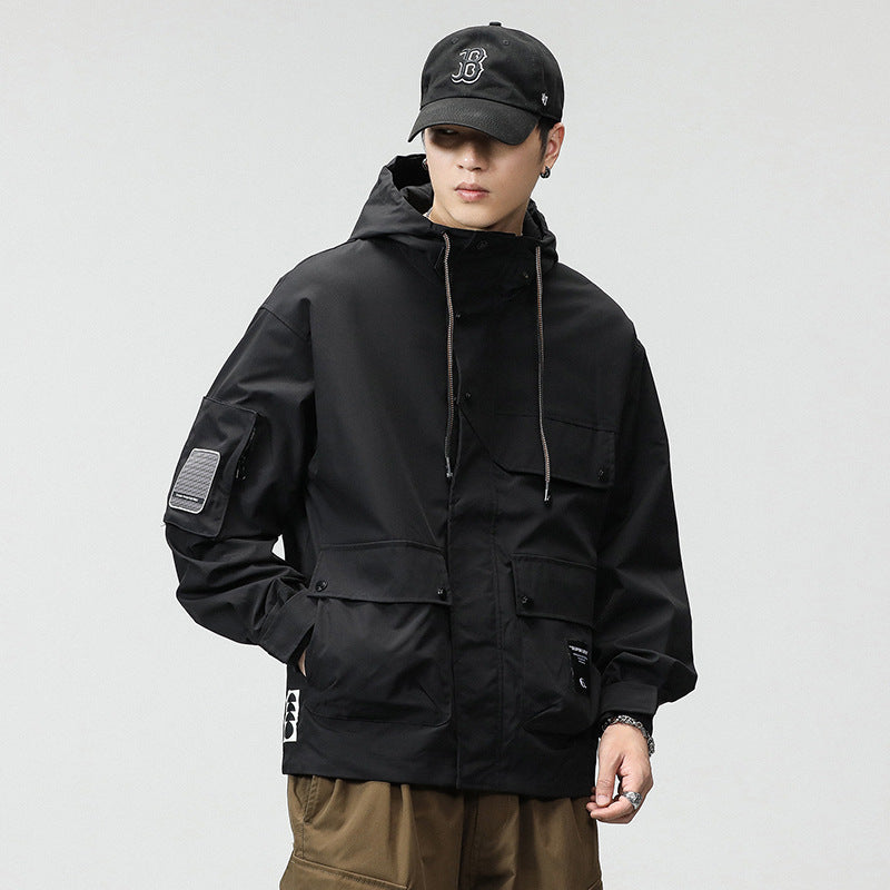 Load image into Gallery viewer, Hooded Waterproof Jacket
