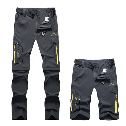 Men's Outdoor Quick-Dry Convertible Pants