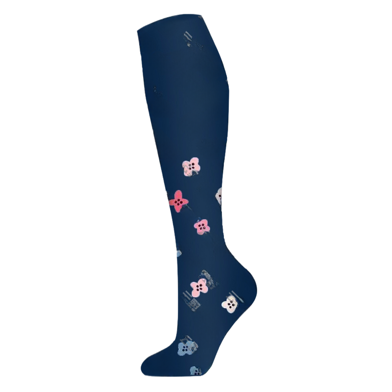Load image into Gallery viewer, Floral Pattern Sports Compression Socks 200N Support
