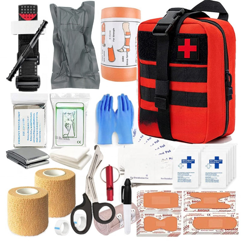 Load image into Gallery viewer, Multi-functional Outdoor Survival First Aid Kit
