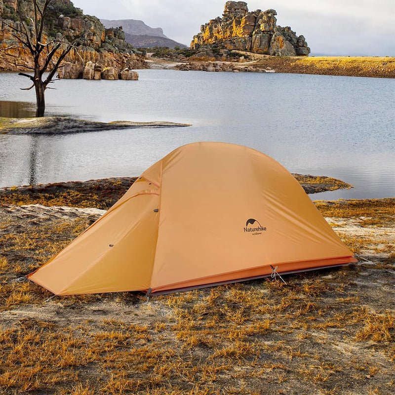 Load image into Gallery viewer, Cloud-Up 1 Person Lightweight tent.  Waterproof, Ultralight, Double Layer for Camping Hiking Backpacking
