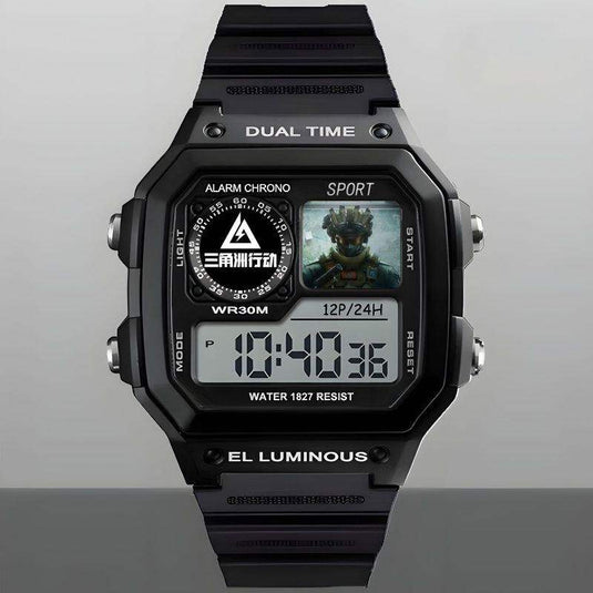 Digital Sports Watch with Alarm Calendar