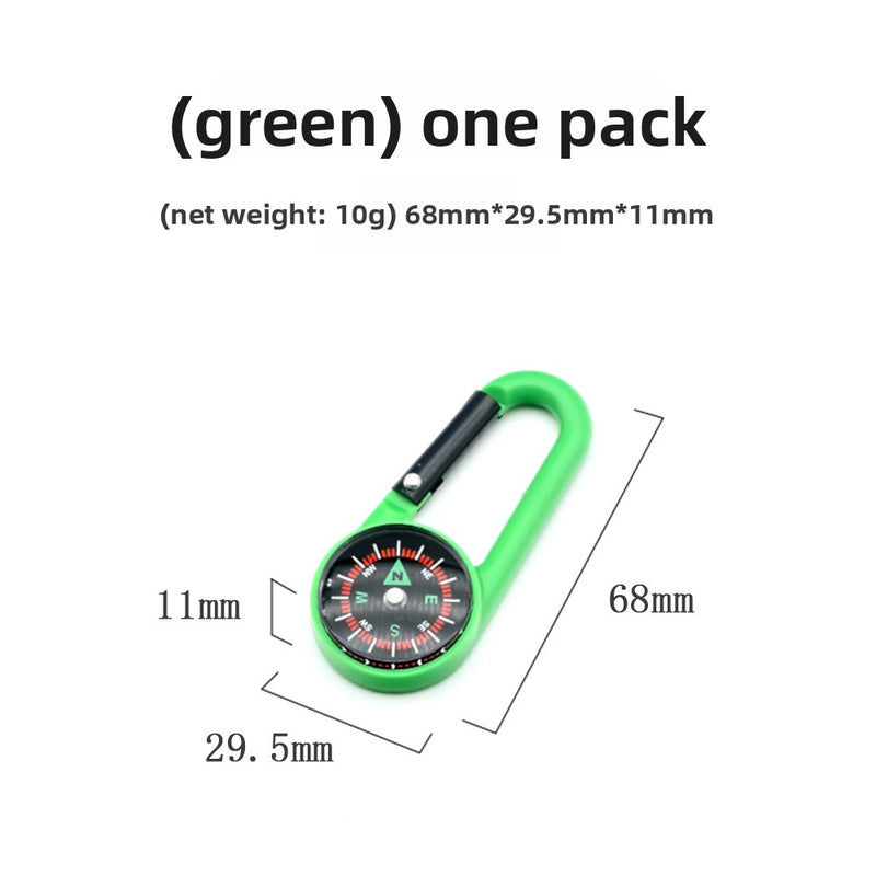 Load image into Gallery viewer, Outdoor Carabiner Compass
