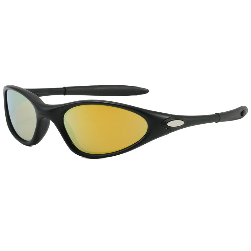 Load image into Gallery viewer, Retro oval outdoor cycling sunglasses
