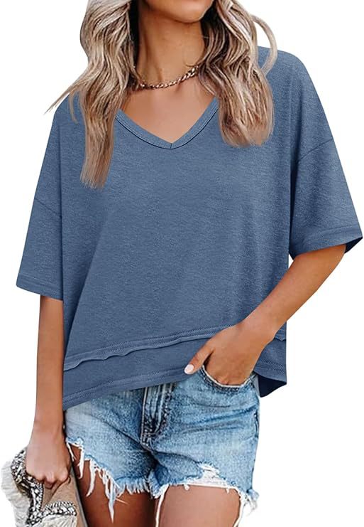 Load image into Gallery viewer, Women's V-Neck Sleeveless T-Shirt
