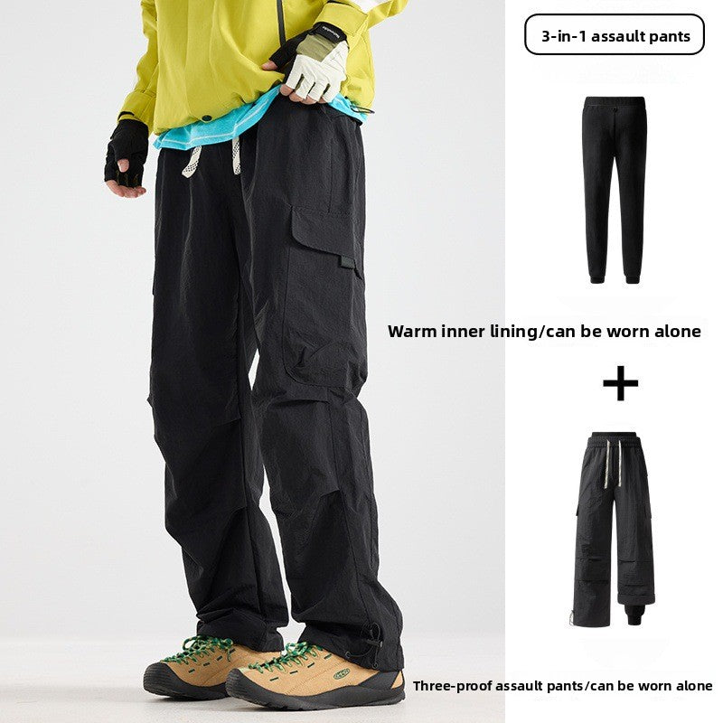 Load image into Gallery viewer, Three-in-One Waterproof Outdoor Pants

