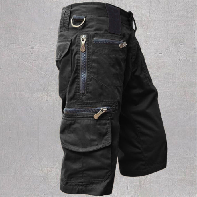 Load image into Gallery viewer, Men's Cropped Cotton Casual Pants
