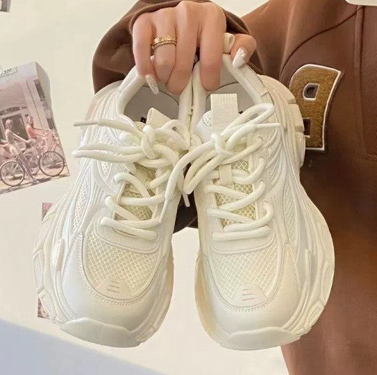 Load image into Gallery viewer, Women's Platform Casual Sneakers Breathable Mesh Running Shoes

